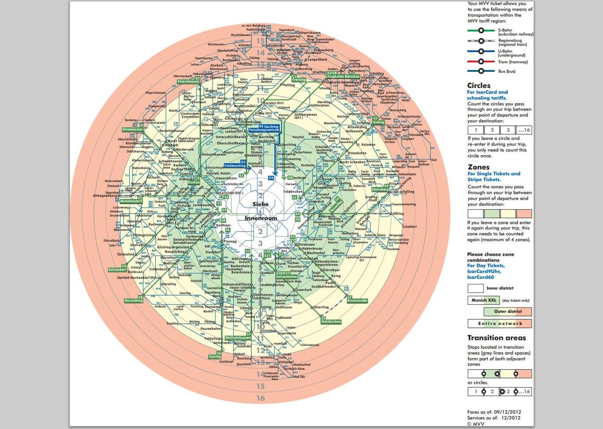 Карта МВВ кільце