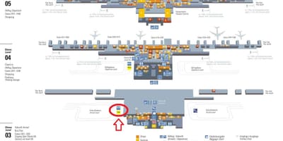 Карта Мюнхена термінал 2 