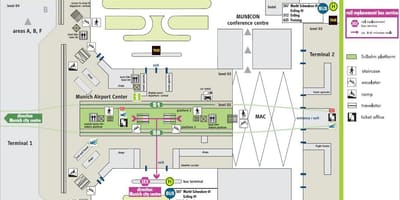 Muc в термінал 2 на карті
