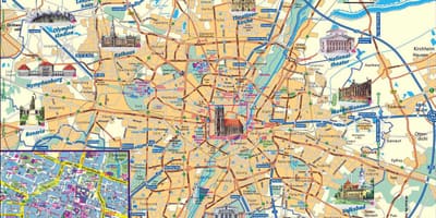 Карта Мюнхена