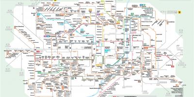 Карта Мюнхена на автобусі
