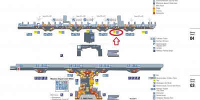 Карта Мюнхена Термінал аеропорту 1