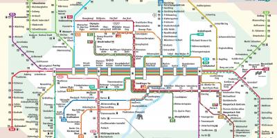 Мюнхен залізничний карта