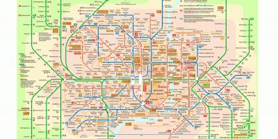 Мюнхен громадським транспортом карті