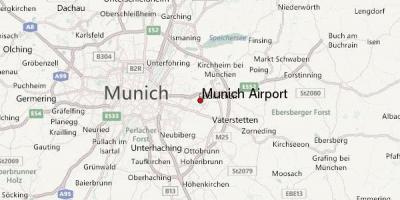 Карта Мюнхена і околиць